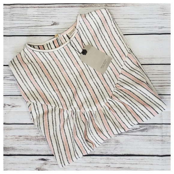 Zara Other - Zara Girls Pin Stripped Long Sleeve Dress Sz 9